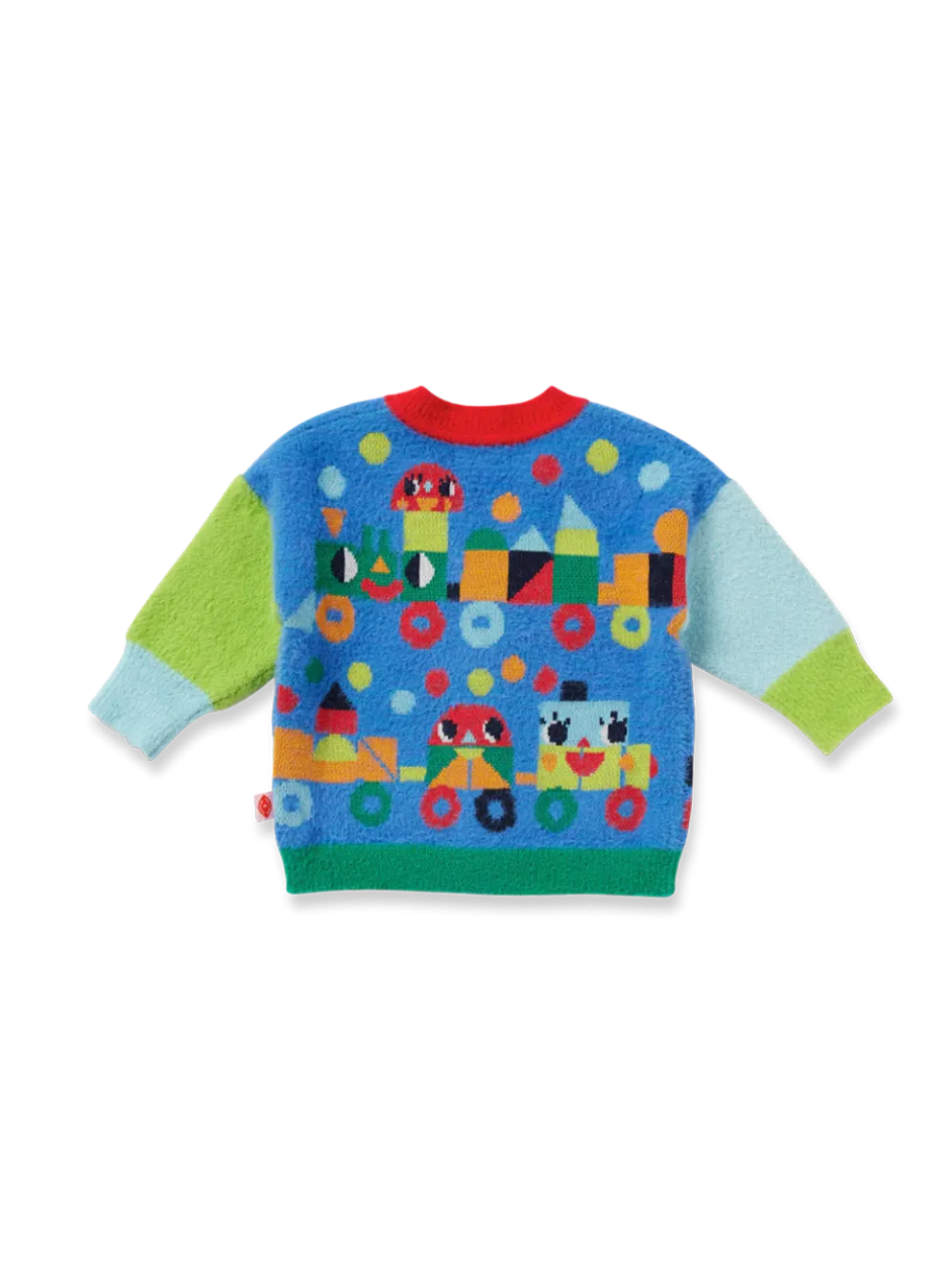 Sweter z kolorowym wzorem