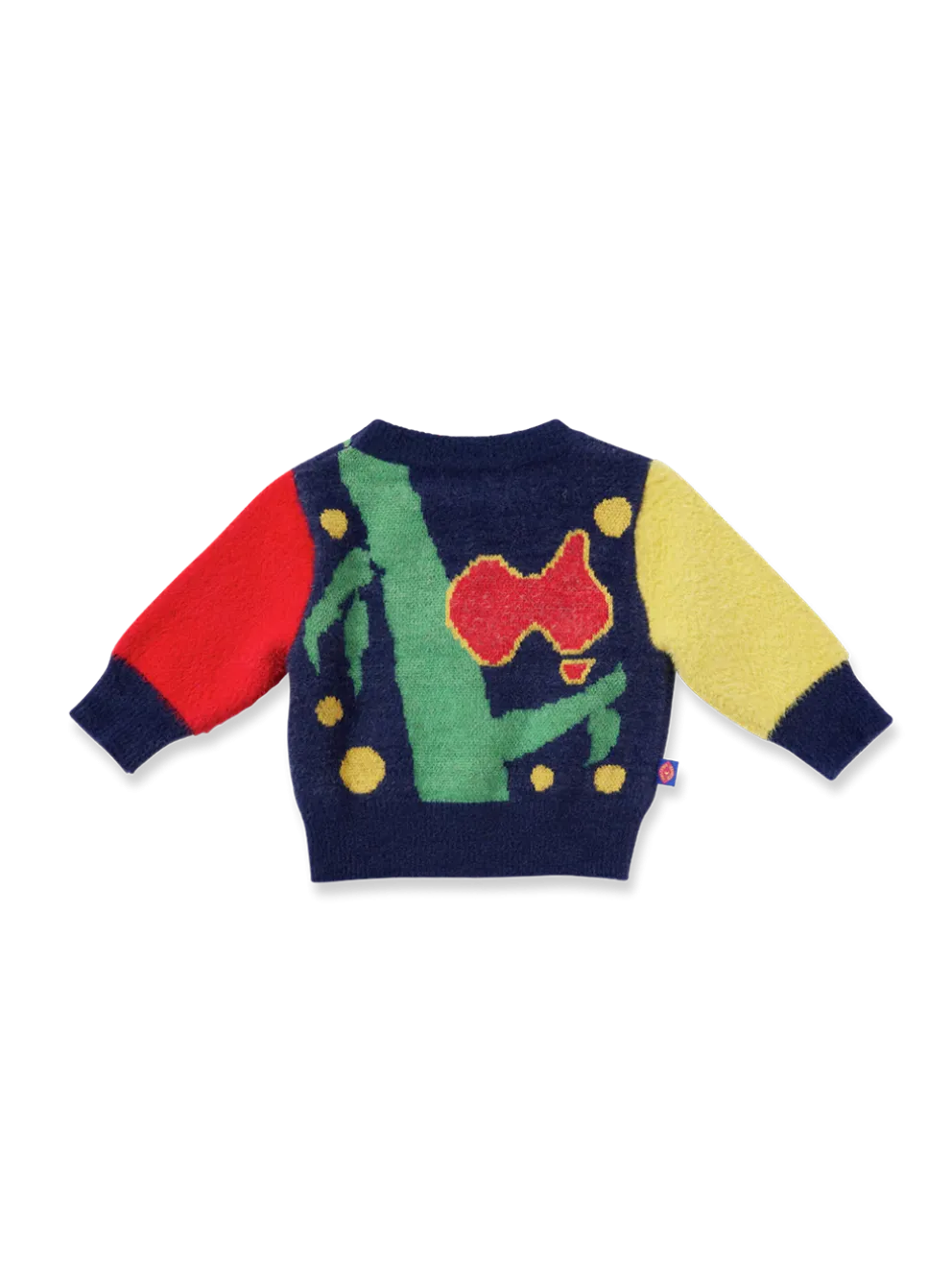 Sweter z kolorowym wzorem