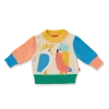 Sweter z kolorowym wzorem