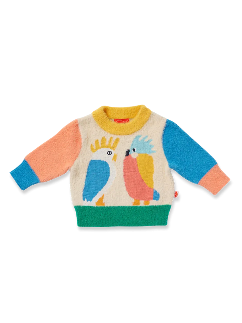 Sweter z kolorowym wzorem