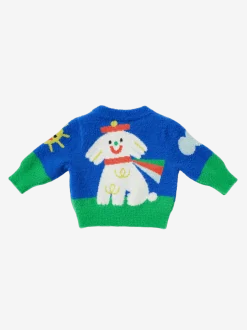 Sweter z kolorowym wzorem Puppy Park