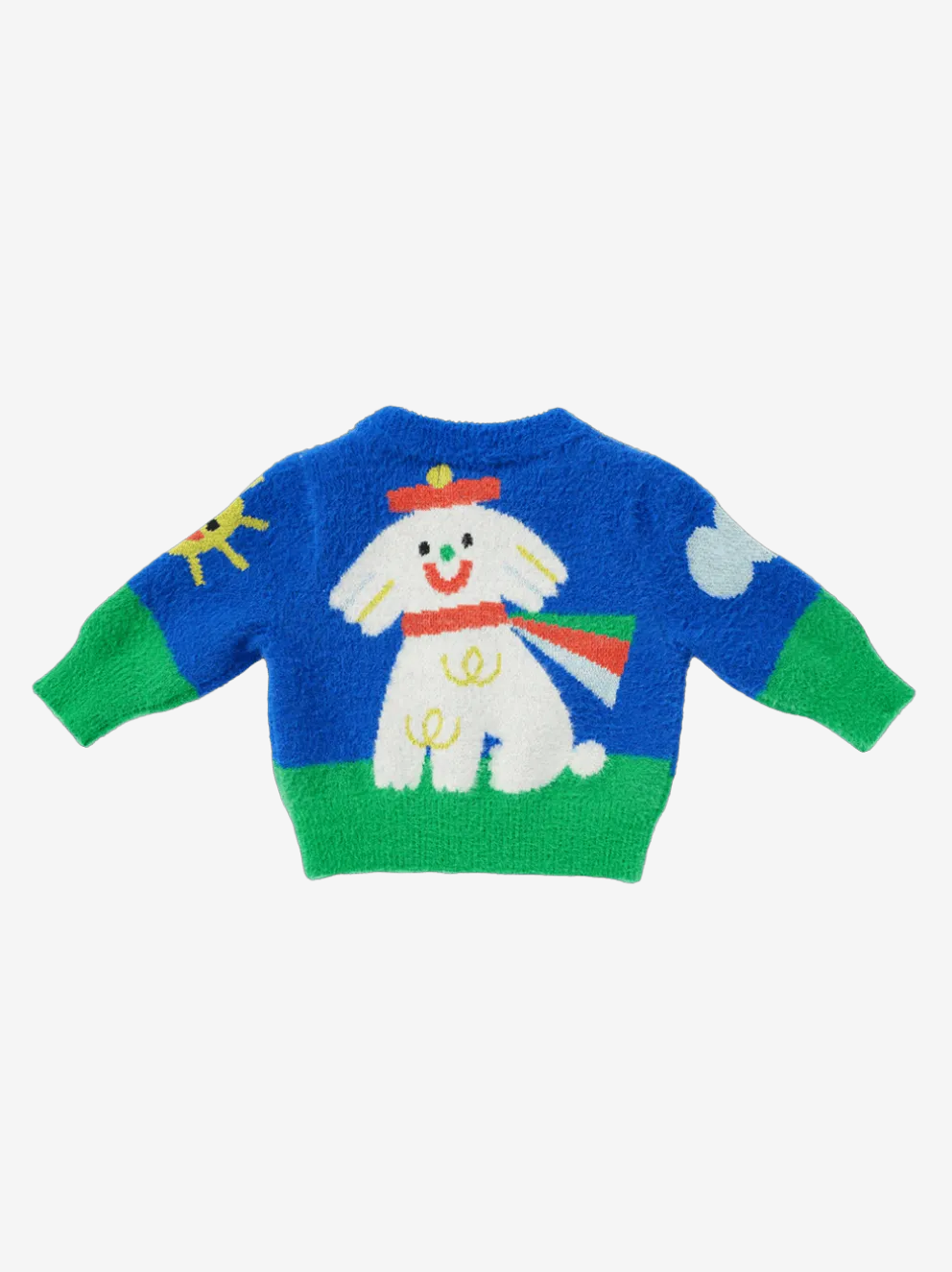 Sweter z kolorowym wzorem Puppy Park
