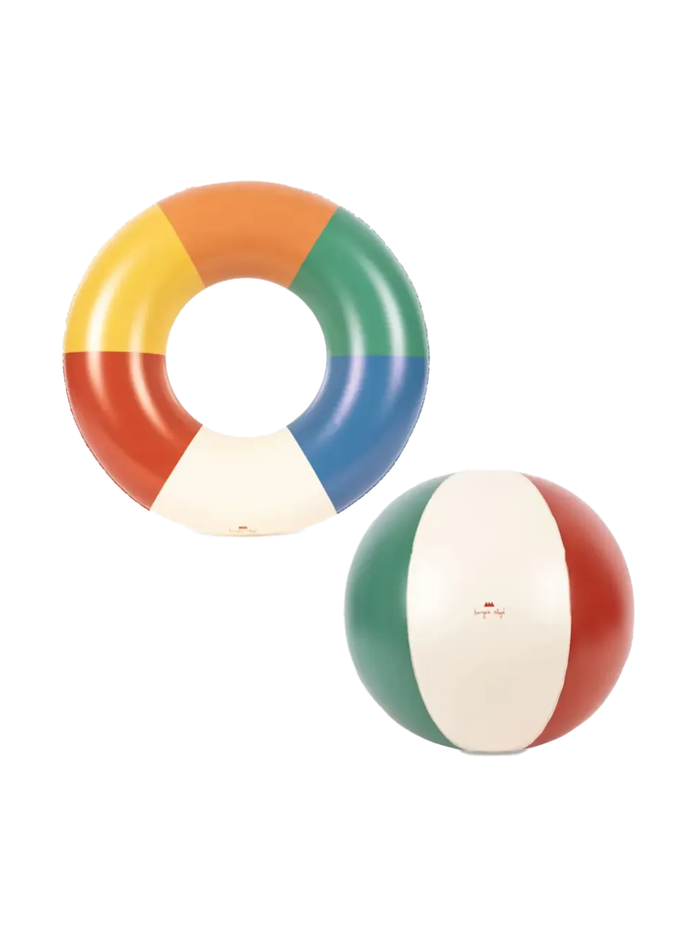 Swim Ring And Beach Ball Set