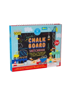 Szkicownik z kredowymi pisakami Chalkboard