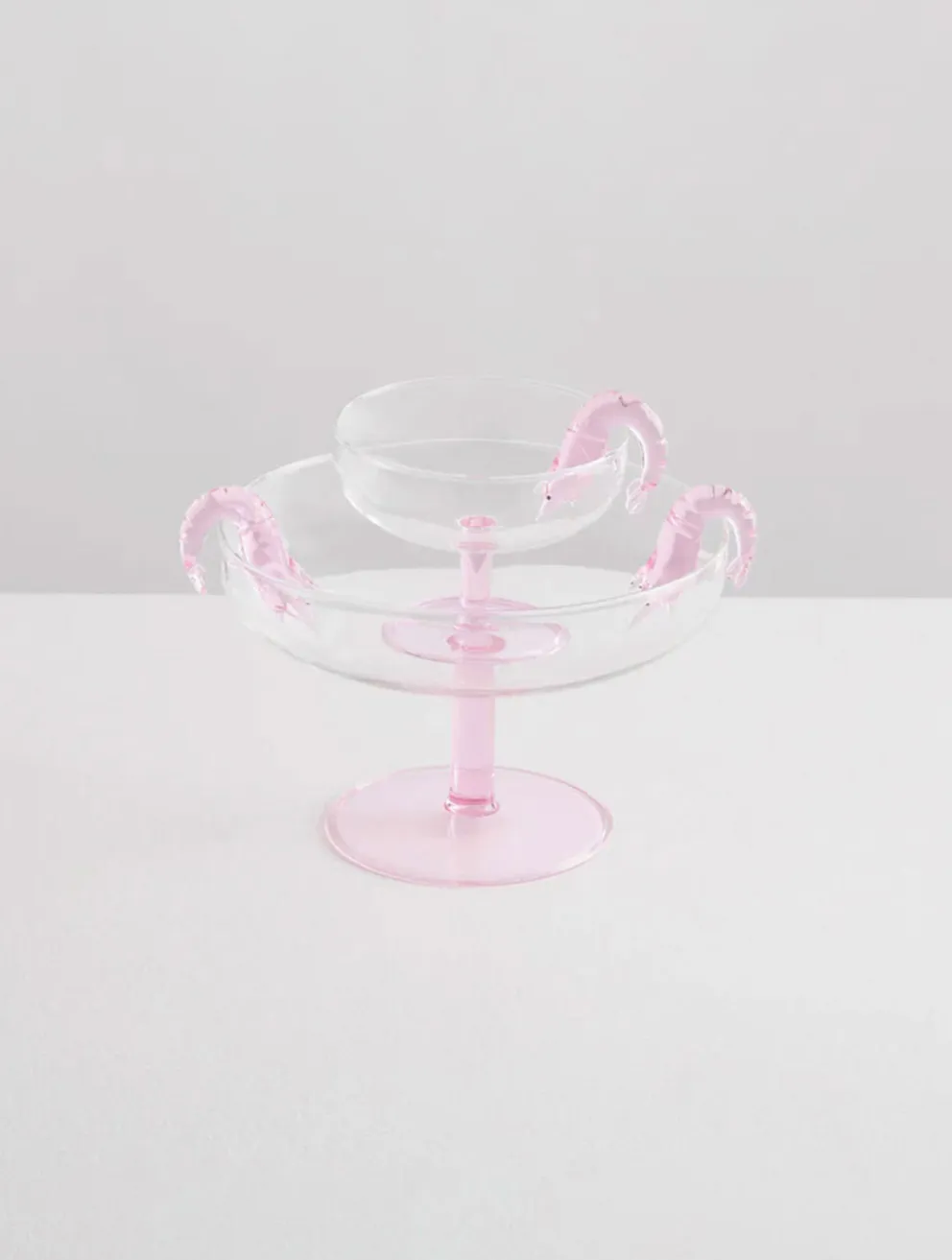Szklana patera Prawn Cocktail Platter