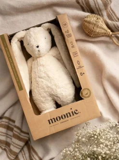 Szumiący króliczek organic z lampką nocną