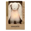 Szumiący króliczek organic z lampką nocną