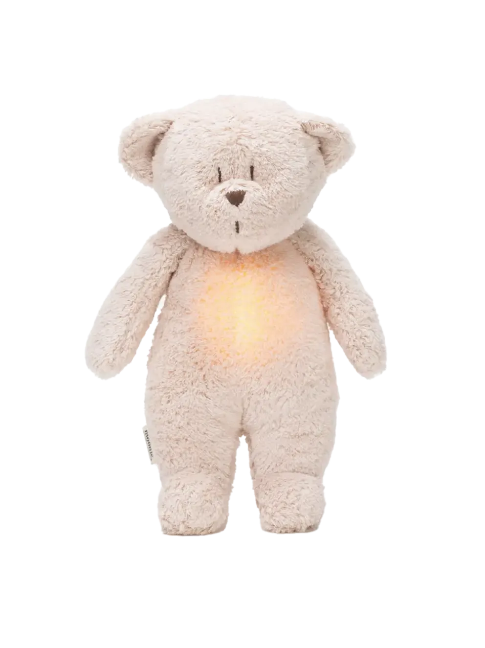 szumiący miś organic z lampką nocną