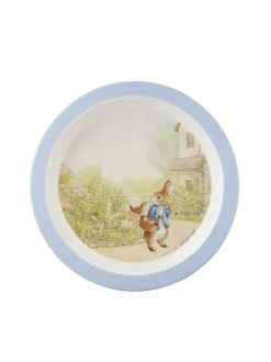 Talerz dziecięcy z melaminy Peter Rabbit
