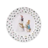 Talerz dziecięcy z melaminy Peter Rabbit Christmas