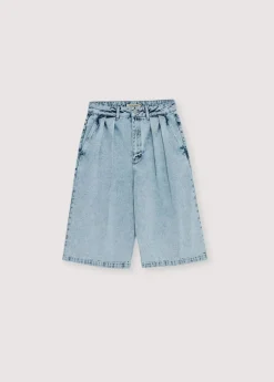 TNS Denim Woman Bermuda Bleach Denim