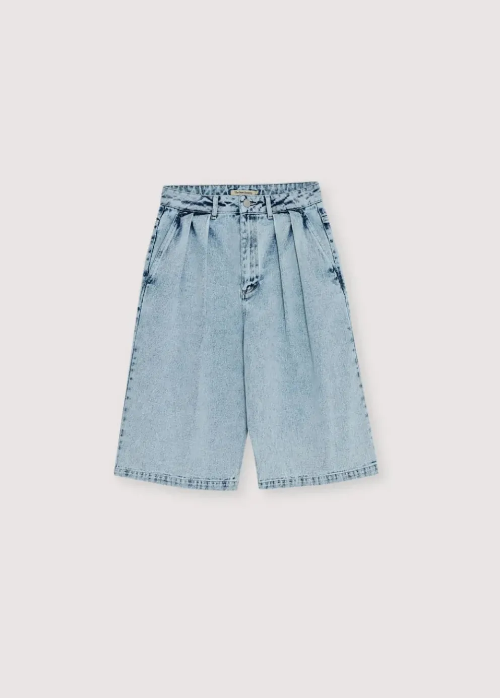 TNS Denim Woman Bermuda Bleach Denim