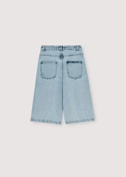 TNS Denim Woman Bermuda Bleach Denim