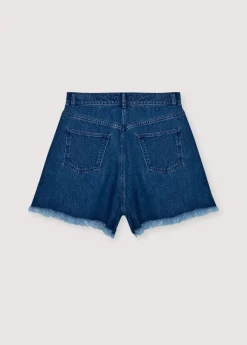 TNS Denim Woman Short Indigo Denim