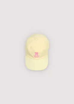 TNS Logo Cap Soft Lemon