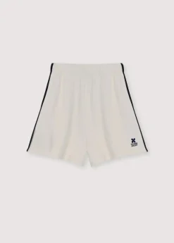 TNS Logo Woman Short Ecru