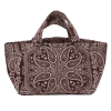 Torba koszyk Mia Burgundy