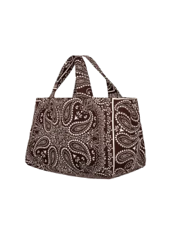Torba koszyk Mia Burgundy