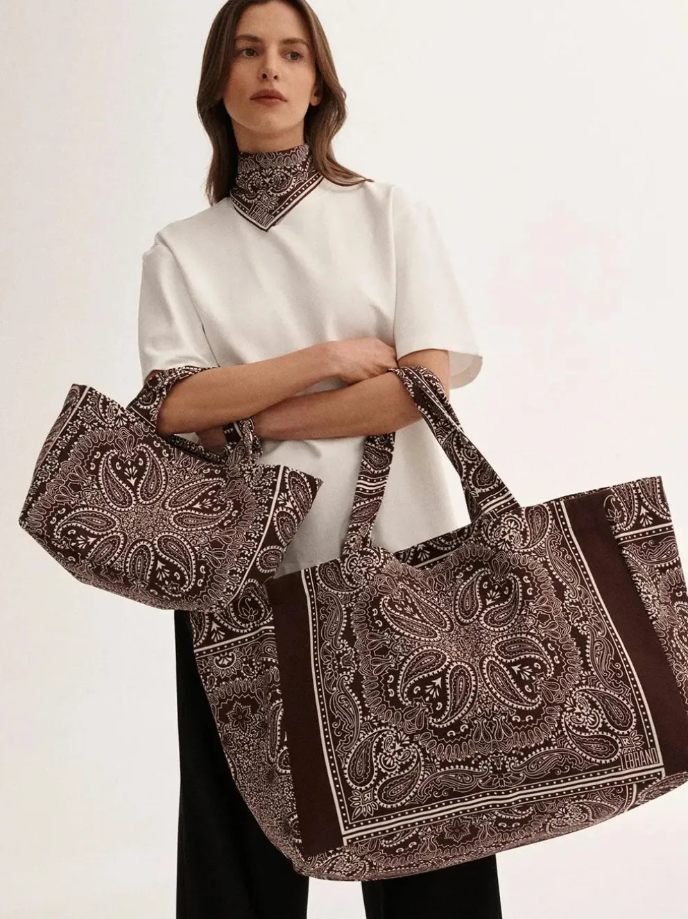 Torba koszyk Mia Burgundy