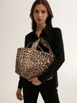 Torba koszyk Mia Leopard