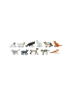Tuba z mini figurkami montessori