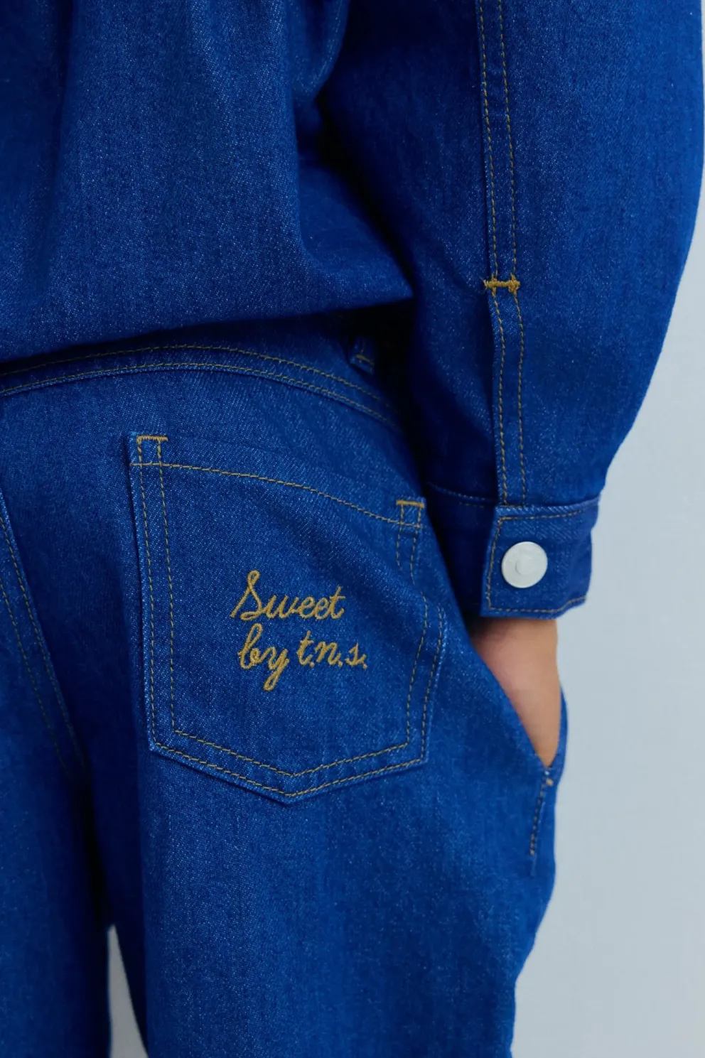 Tulip Pant Blue Denim