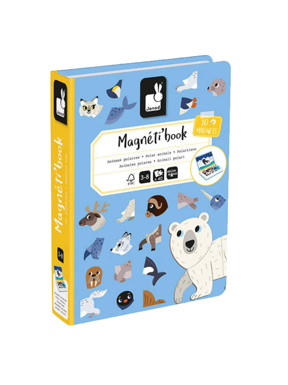 Układanka magnetyczna Magnetibook