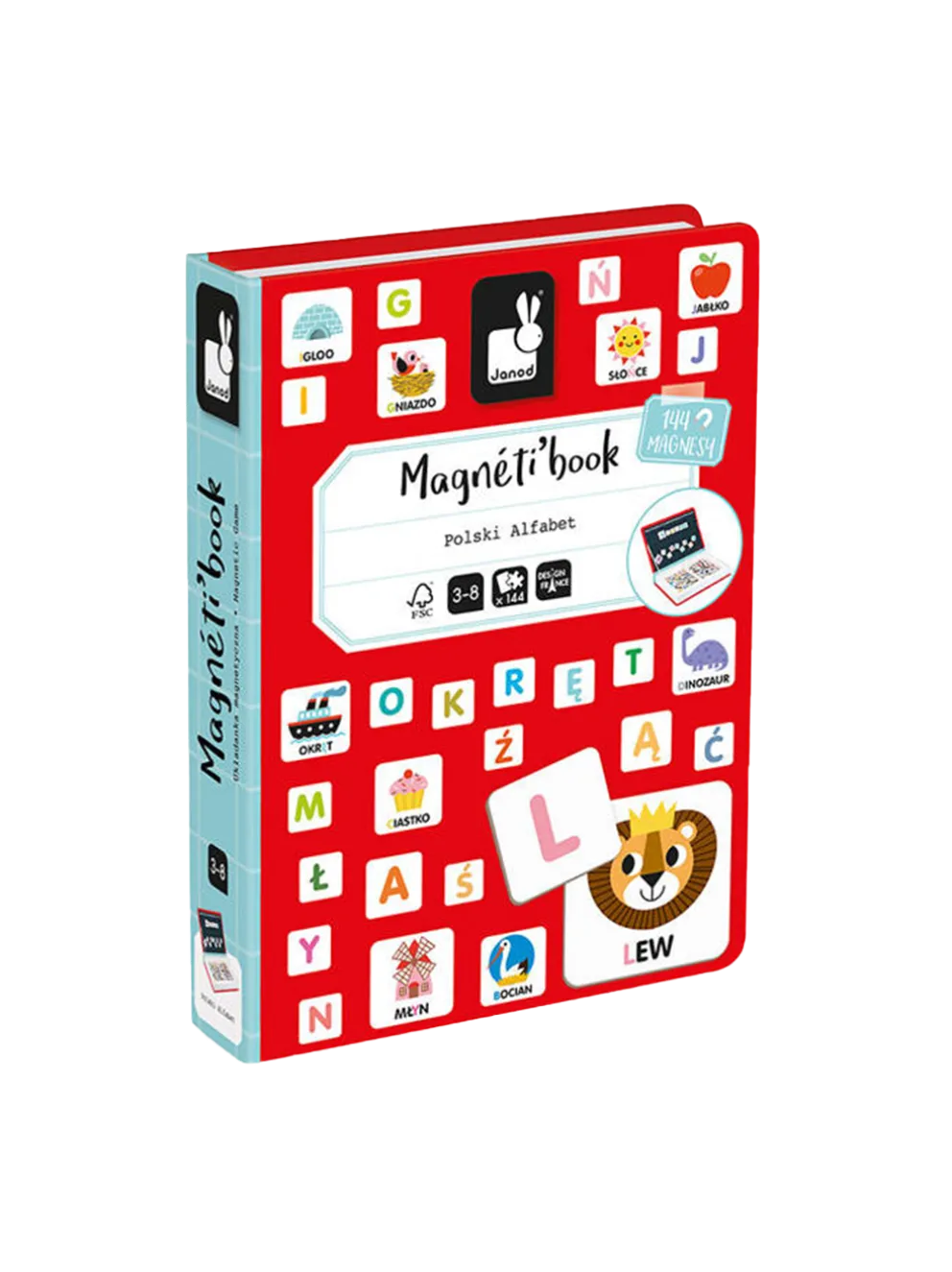 układanka magnetyczna Magnetibook