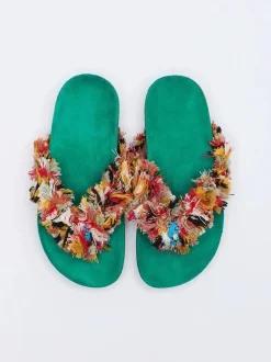 Uvas Mesh Sandals Angora