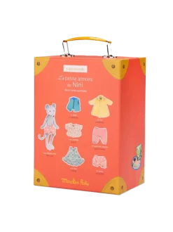 Walizka z garderobą i przytulanką