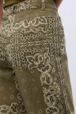 Waterlily Woman Pant Bandana Woman Print