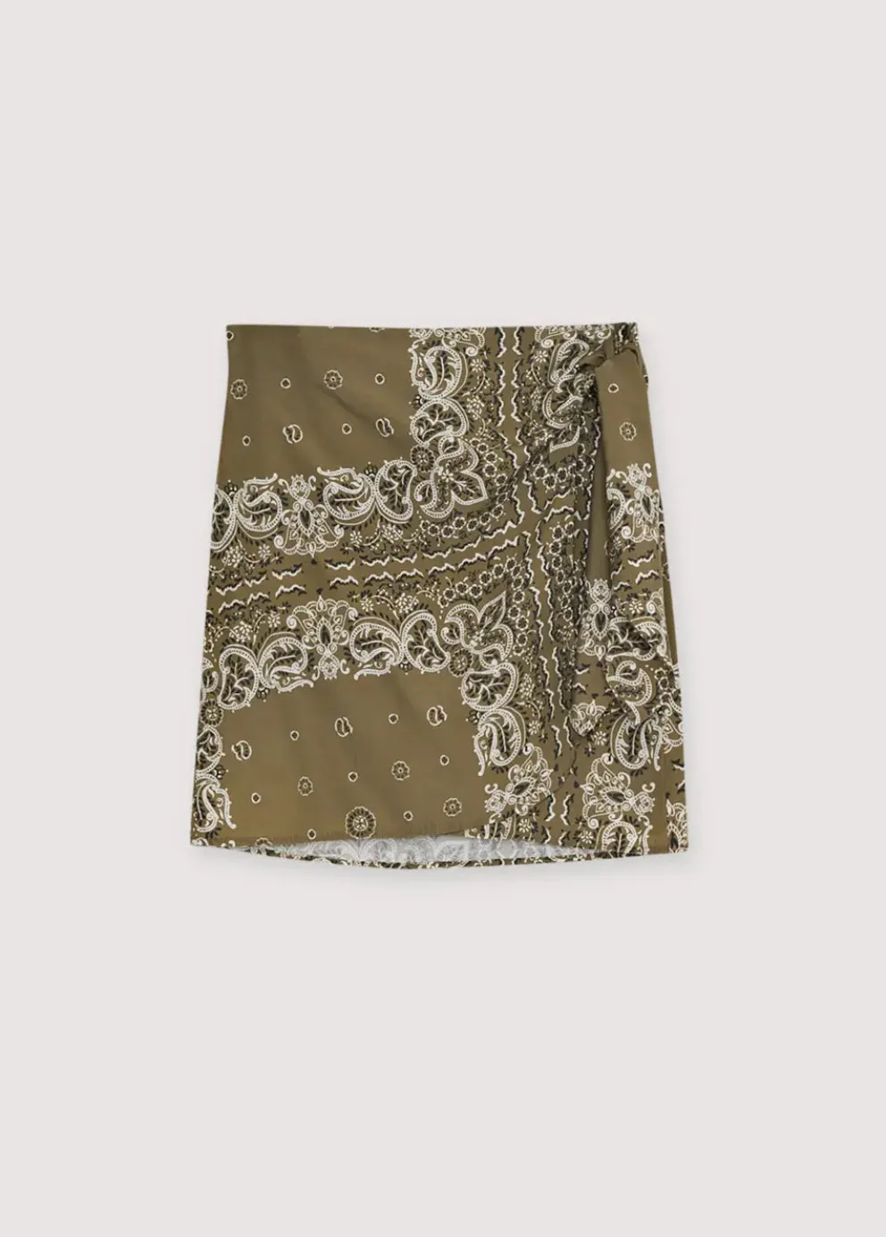 Waterlily Woman Skirt Bandana Print