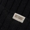 Wełniana czapka z pomponem z alpaki