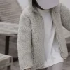 Wełniana kurtka z podszewką