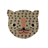 Wełniany dywan leopard rug