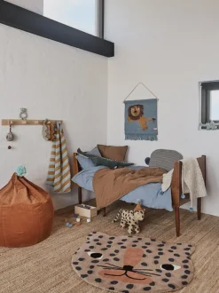 Wełniany dywan leopard rug