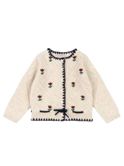 Wełniany Sweter Iska Cardigan