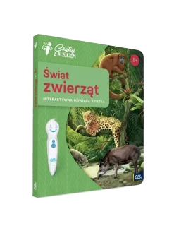 Świat zwierząt. Zestaw książka z piórem