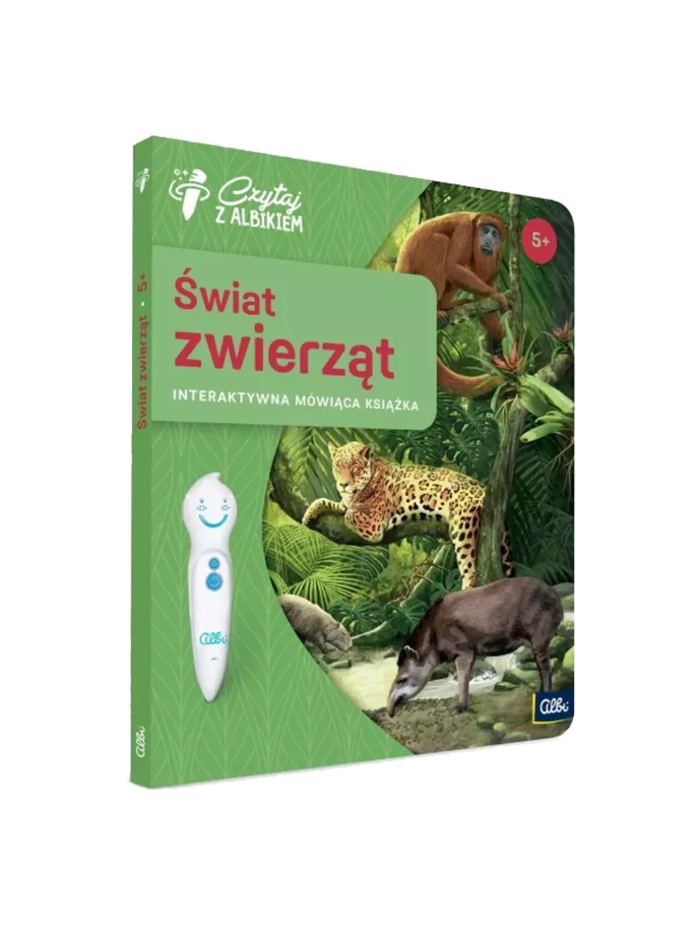 Świat zwierząt. Zestaw książka z piórem