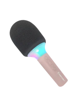 Świecący mikrofon karaoke