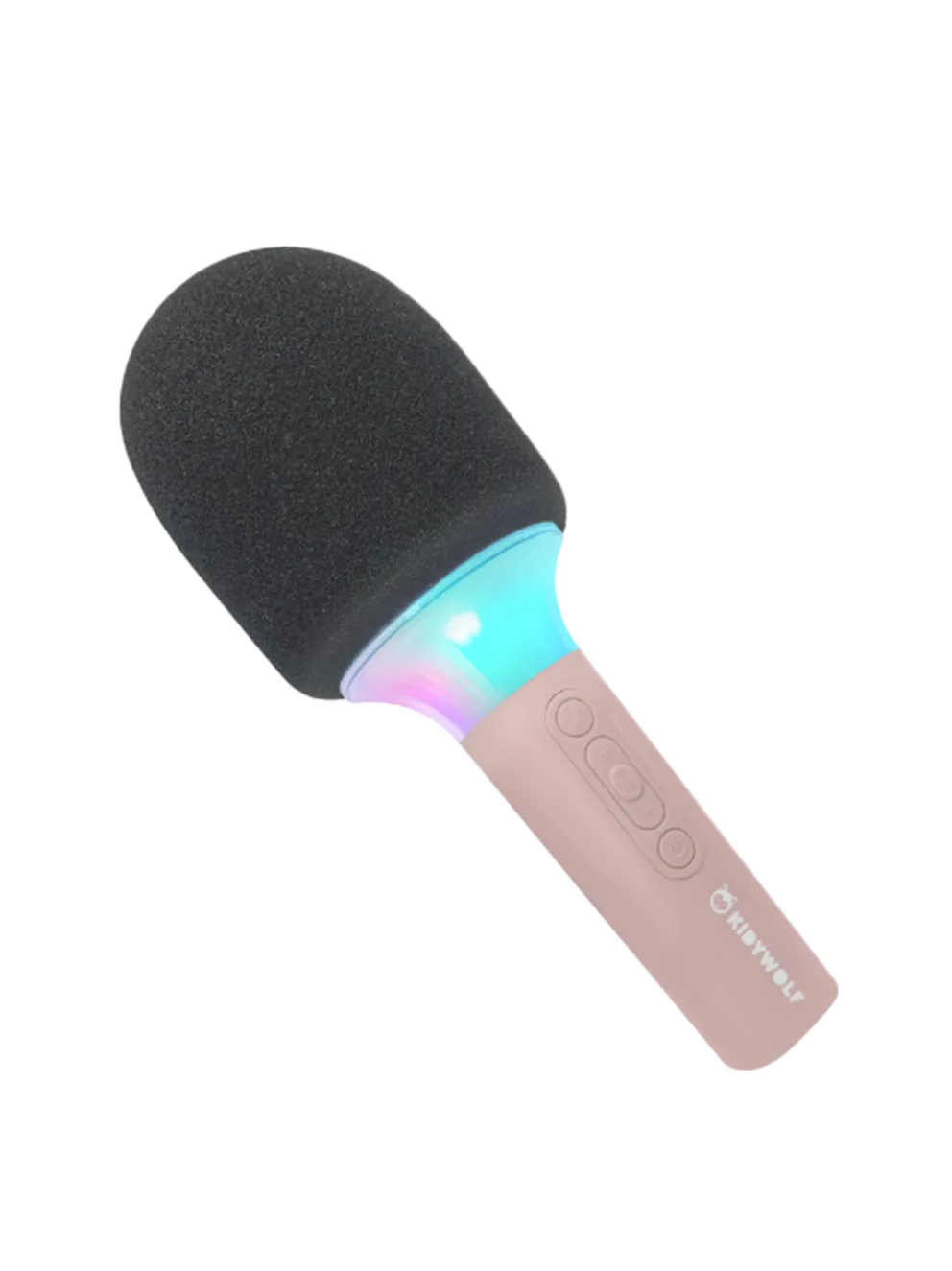 Świecący mikrofon karaoke