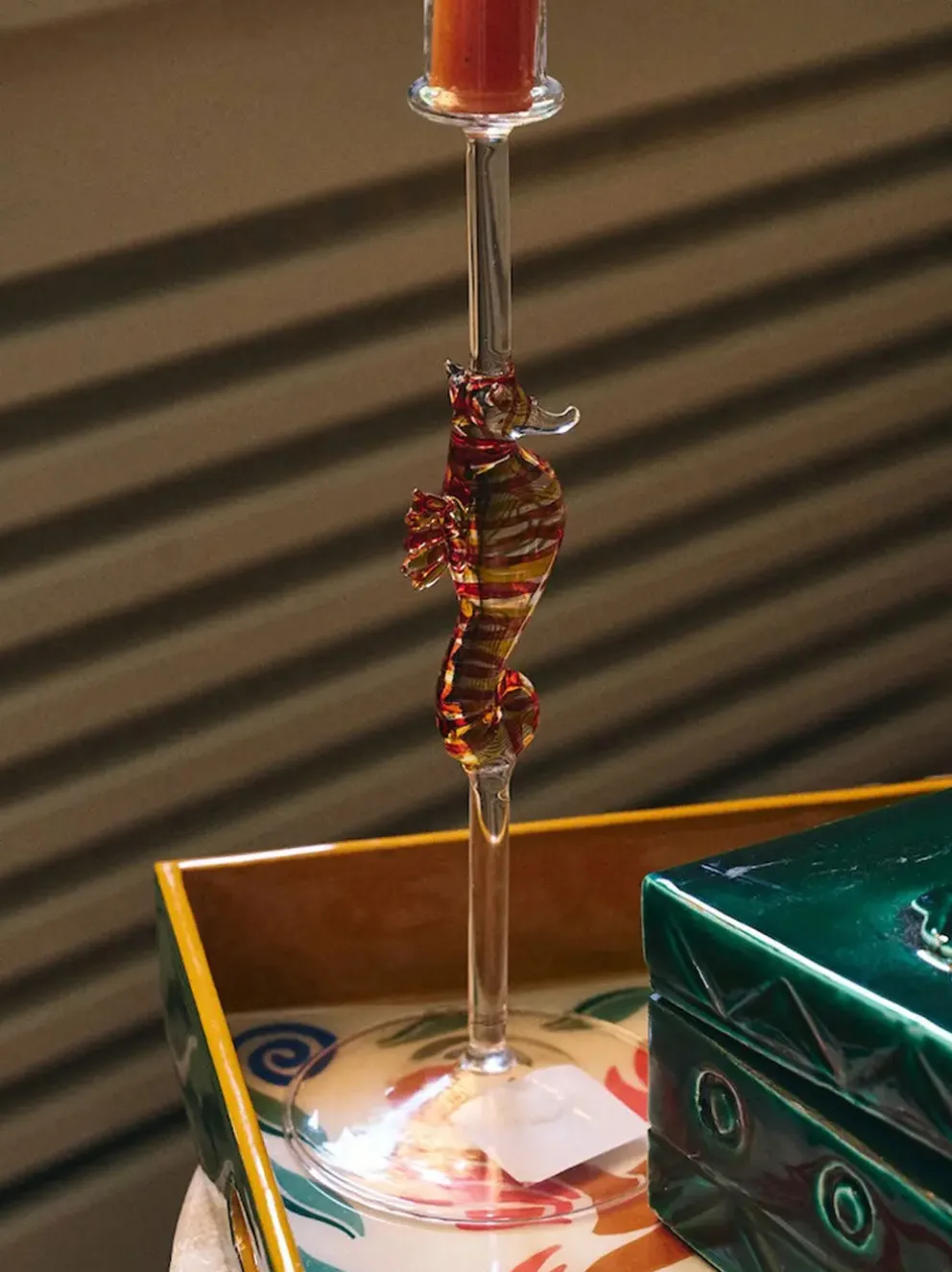 Świecznik Seahorse Candle Holder