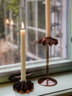 Świecznik Tall Frilly Candle Holder