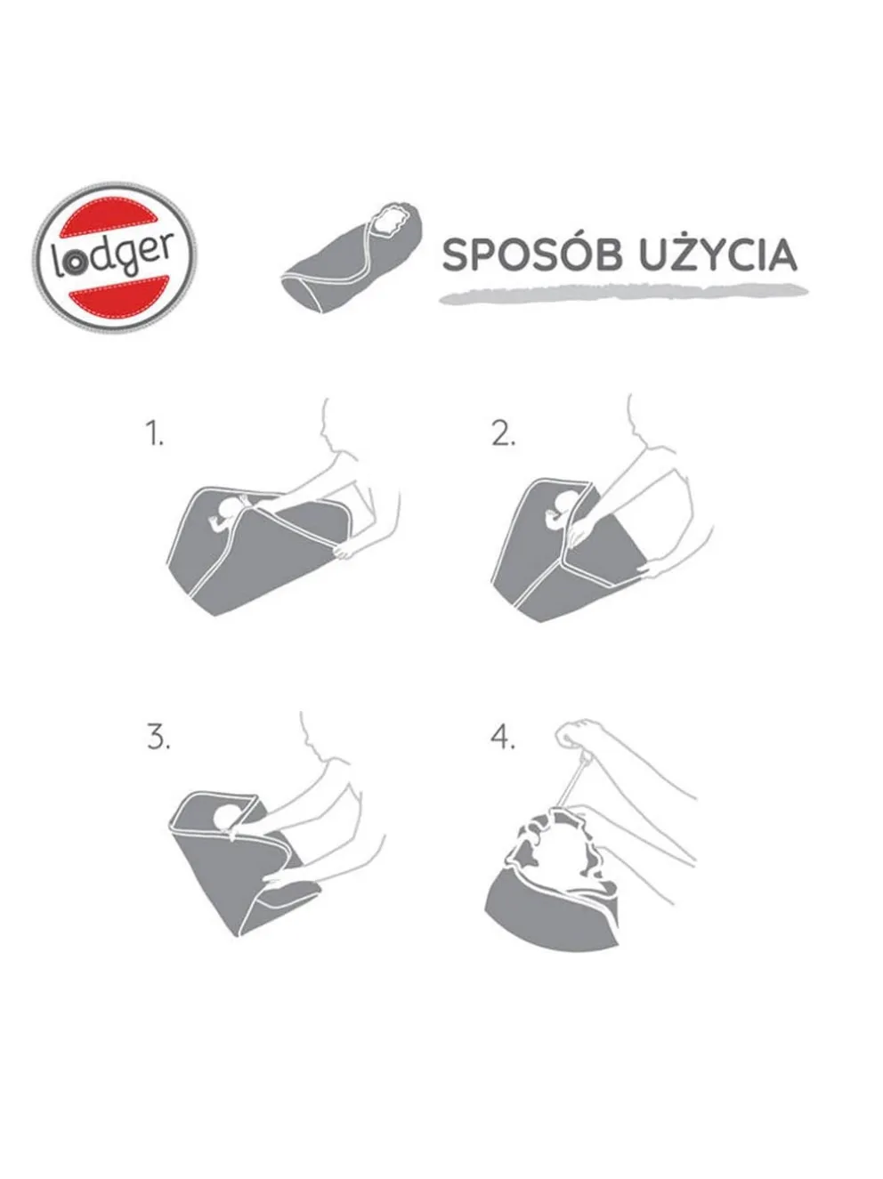 Wielofunkcyjny otulacz śpiworek z polaru Teddy