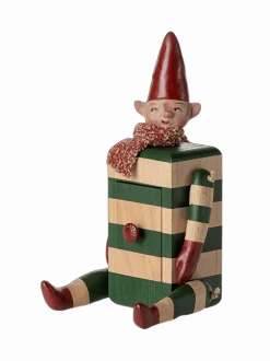 Świąteczny Elf z sekretną szufladką