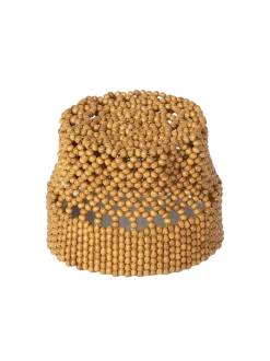 Wooden Beads Bucket