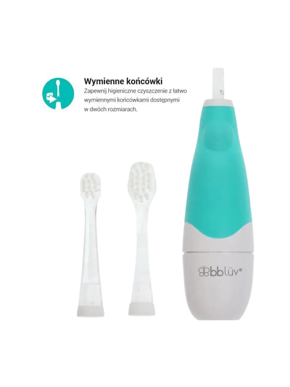 wymienne końcówki do szczoteczki sonicznej Sönik