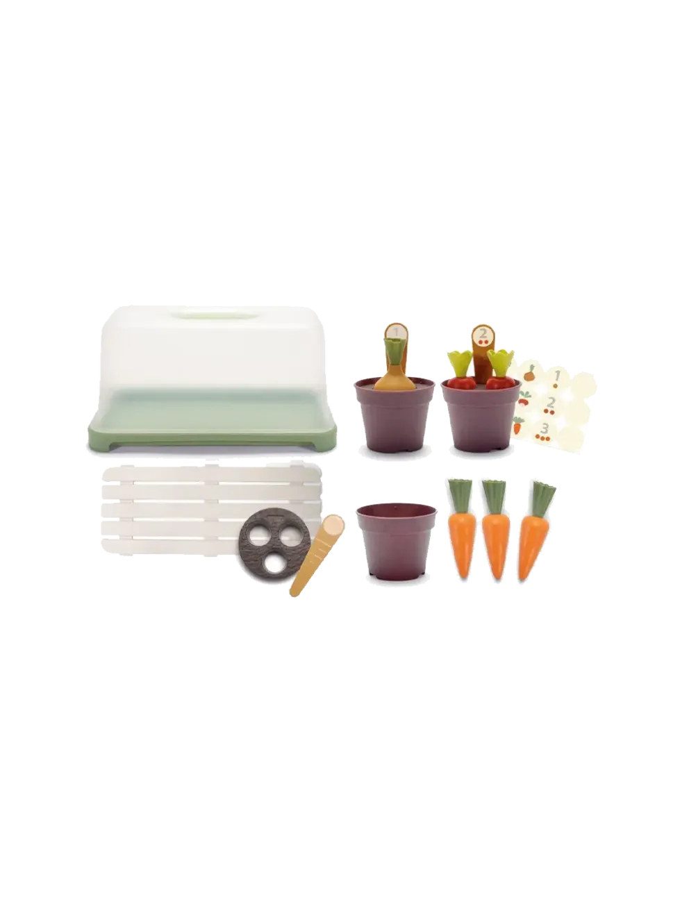 zabawkowa szklarnia z bioplastiku