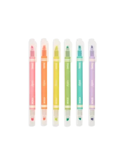 zakreślacze neonowe z dwiema końcówkami Dual Liner