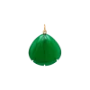 Zawieszka Green Onyx Shell Charm
